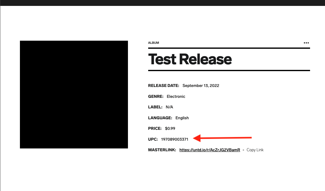What is a UPC and where do I find my UPC on my account? UnitedMasters